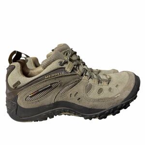 Merrell Chameleon Arc GTX XCR Tan Hiking Shoes Women’s 8.5 Vibram Waterproof